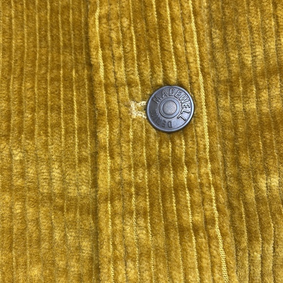 Madewell Corduroy A-Line Button Front Mini Skirt - Picture 6 of 9